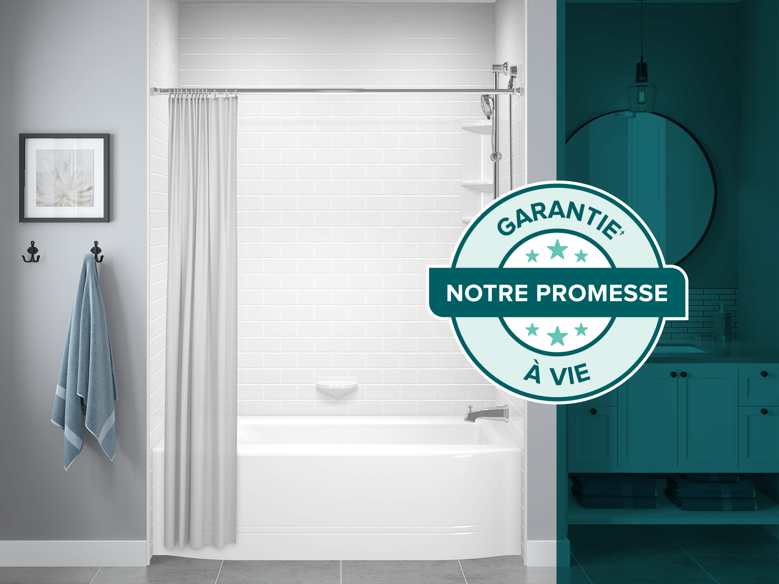Vous avez récemment acheté une maison disposant d’un bain rénové par Bain Magique?